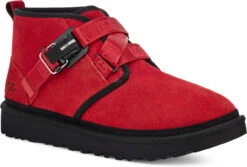 UGG Men's Neumel Quickclick -Englinsfinefootwear ugg mens neumel quickclick samba red black 1130720 srbck 51764.1660224242