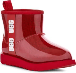 UGG Women's Classic Clear Mini 19 UGG Women's Classic Clear Mini -Englinsfinefootwear ugg womens classic clear mini samba red 1113190 sbr 85438.1638054098