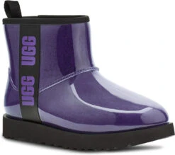 UGG Women's Classic Clear Mini 23 UGG Women's Classic Clear Mini -Englinsfinefootwear ugg womens classic clear mini violet night black 1113190 vnbl 36362.1638054098