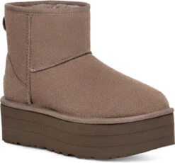 UGG Women's Classic Mini Platform 8 UGG Women's Classic Mini Platform -Englinsfinefootwear ugg womens classic mini platform smoke plume 1134991 skp 76775.1700836420