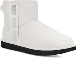 UGG Women's Classic Mini Side Logo II 9 UGG Women's Classic Mini Side Logo II -Englinsfinefootwear ugg womens classic mini side logo 2 ultra matte white 1133490 umwh 77560.1662579291