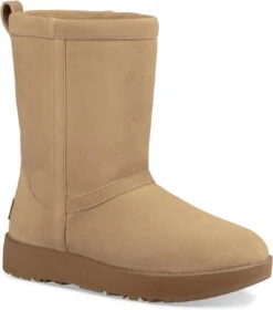 UGG Women's Classic Short Waterproof -Englinsfinefootwear ugg womens classic short waterproof sand 1017508 san 87496.1505936886