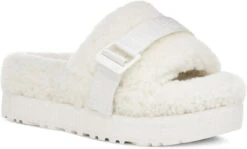 UGG Women's Fluffita -Englinsfinefootwear ugg womens fluffita white 1113475 wht 26718.1638279729